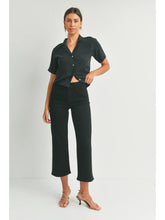 Load image into Gallery viewer, The Classic Wide Leg Black Jeans