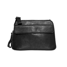 Load image into Gallery viewer, Luna Handcrafted Leather Crossbody- Black