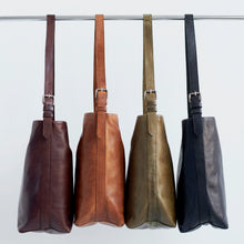 Load image into Gallery viewer, Chance Handcrafted Leather Totebag- Brown