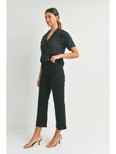 Load image into Gallery viewer, The Classic Wide Leg Black Jeans