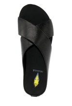 Load image into Gallery viewer, Ablette Leather Sandal- Black