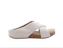 Load image into Gallery viewer, Ablette Sandal- Bone Linen