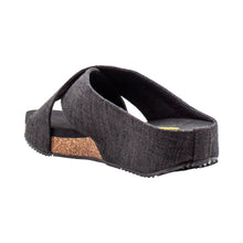 Load image into Gallery viewer, Ablette Sandal- Black Linen