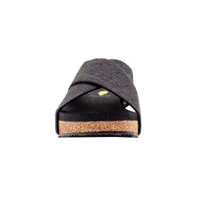 Load image into Gallery viewer, Ablette Sandal- Black Linen