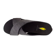 Load image into Gallery viewer, Ablette Sandal- Black Linen