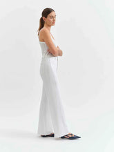 Load image into Gallery viewer, Far Out High Rise Wide Leg Jean w/ Seaming- Lamb