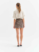 Load image into Gallery viewer, Malibu Mini Skirt- Cool Cat
