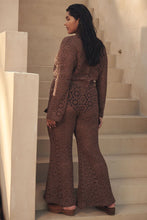 Load image into Gallery viewer, Helena Crochet Lace Bells in Chocolate