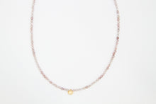 Load image into Gallery viewer, Strawberry + Citrine Necklace