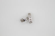 Load image into Gallery viewer, Cubic Zirconium Oval Cuff Earrings