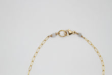 Load image into Gallery viewer, Black Tourmaline Drops Gold Necklace