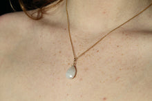 Load image into Gallery viewer, Gold Rain Moonstone Necklace