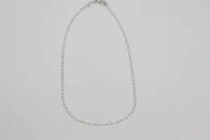 Silver Paperclip Chain