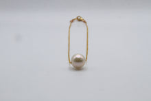 Load image into Gallery viewer, Simply White Pearl Gold Necklace