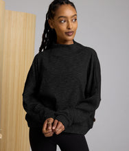 Load image into Gallery viewer, Ora Long Sleeve- Black/Brown Marl