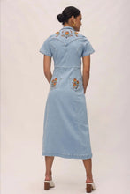 Load image into Gallery viewer, Bambi Midi Dress- Denim