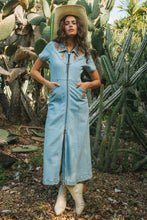 Load image into Gallery viewer, Bambi Midi Dress- Denim