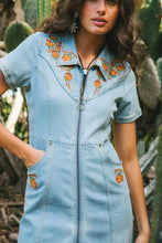 Load image into Gallery viewer, Bambi Midi Dress- Denim