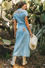 Load image into Gallery viewer, Bambi Midi Dress- Denim