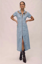 Load image into Gallery viewer, Bambi Midi Dress- Denim