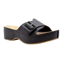 Load image into Gallery viewer, Bertha Sandal- Black
