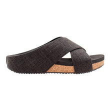 Load image into Gallery viewer, Ablette Sandal- Black Linen