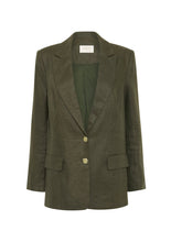 Load image into Gallery viewer, Toni Relaxed Blazer- Deep Olive