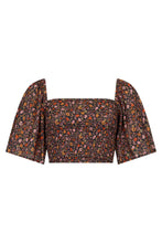 Load image into Gallery viewer, Love Jetty Shirred Top- Balmy Nights