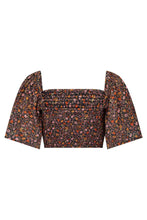 Load image into Gallery viewer, Love Jetty Shirred Top- Balmy Nights