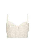Load image into Gallery viewer, Lux Lisbon Lace Bustier- Vintage Cream