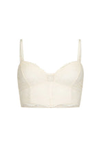 Load image into Gallery viewer, Lux Lisbon Lace Bustier- Vintage Cream