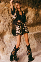 Load image into Gallery viewer, Remi Mini Skirt- Midnight