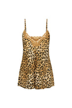 Load image into Gallery viewer, Samantha Bias Cami- Vintage Leopard