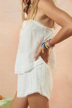 Load image into Gallery viewer, Hera Lace Crop- Salt