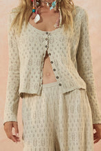 Load image into Gallery viewer, Rhodes Knit Cardigan- Sand