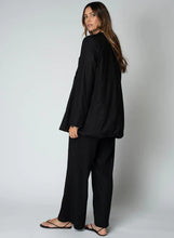 Load image into Gallery viewer, The Linen Blazer- Black