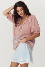 Load image into Gallery viewer, Sweet Nothings Short Sleeve Blouse- Sugar Plum
