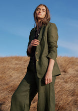 Load image into Gallery viewer, Toni Relaxed Blazer- Deep Olive