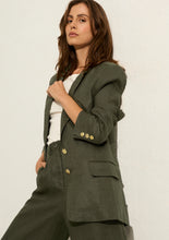 Load image into Gallery viewer, Toni Relaxed Blazer- Deep Olive
