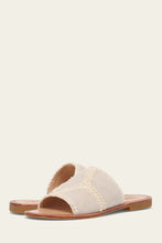 Load image into Gallery viewer, Ava Crochet Slide Sandals- Ivory