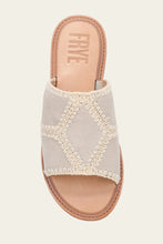 Load image into Gallery viewer, Ava Crochet Slide Sandals- Ivory