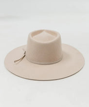 Load image into Gallery viewer, Emery Teardrop Fedora Cream Hat