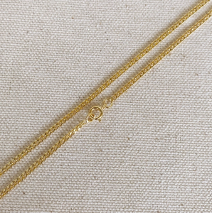 18k Gold Filled 2.0mm Thickness Cuban Anklet