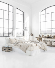 Load image into Gallery viewer, Natural Linen Sheet Set