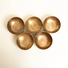 Load image into Gallery viewer, 5 Piece 6" Handmade Himalayan Singing Bowls