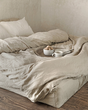 Load image into Gallery viewer, Natural Linen Duvet Cover Set