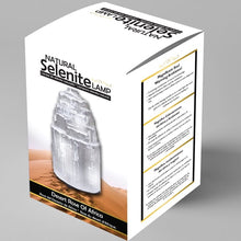 Load image into Gallery viewer, Selenite Crystal Lamp