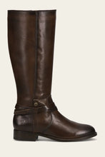 Load image into Gallery viewer, Melissa Belted Tall Boot- Chocolate