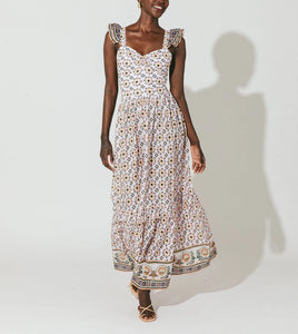 Nica Maxi Dress in Marrakesh