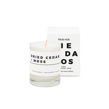 Load image into Gallery viewer, Dried Cedar + Moss Mini Candle